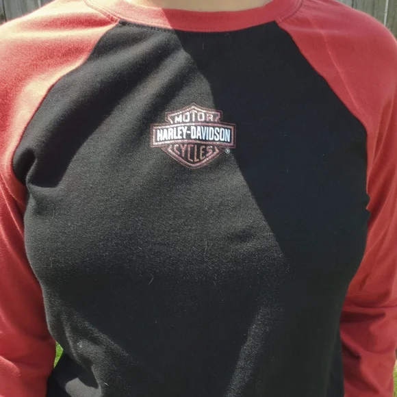 Harley-Davidson long sleeve raglan - Picture 3 of 4